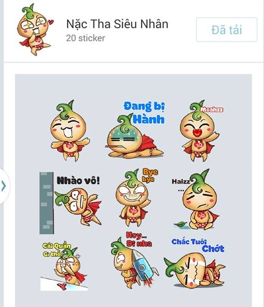 Zalo Sticker